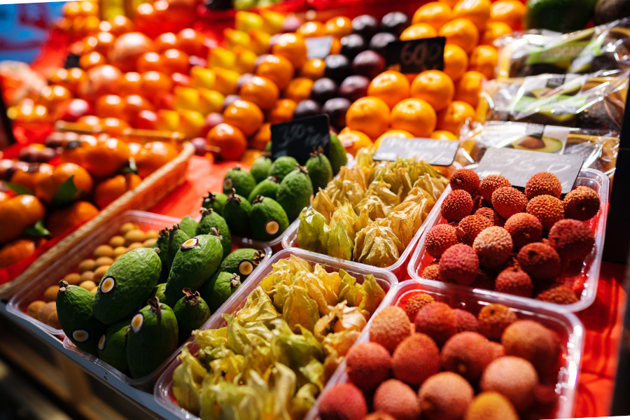 Obst und Gemüse
